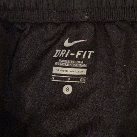 Pink, black and neon Nike dri-fit shorts - Picture 2 of 2